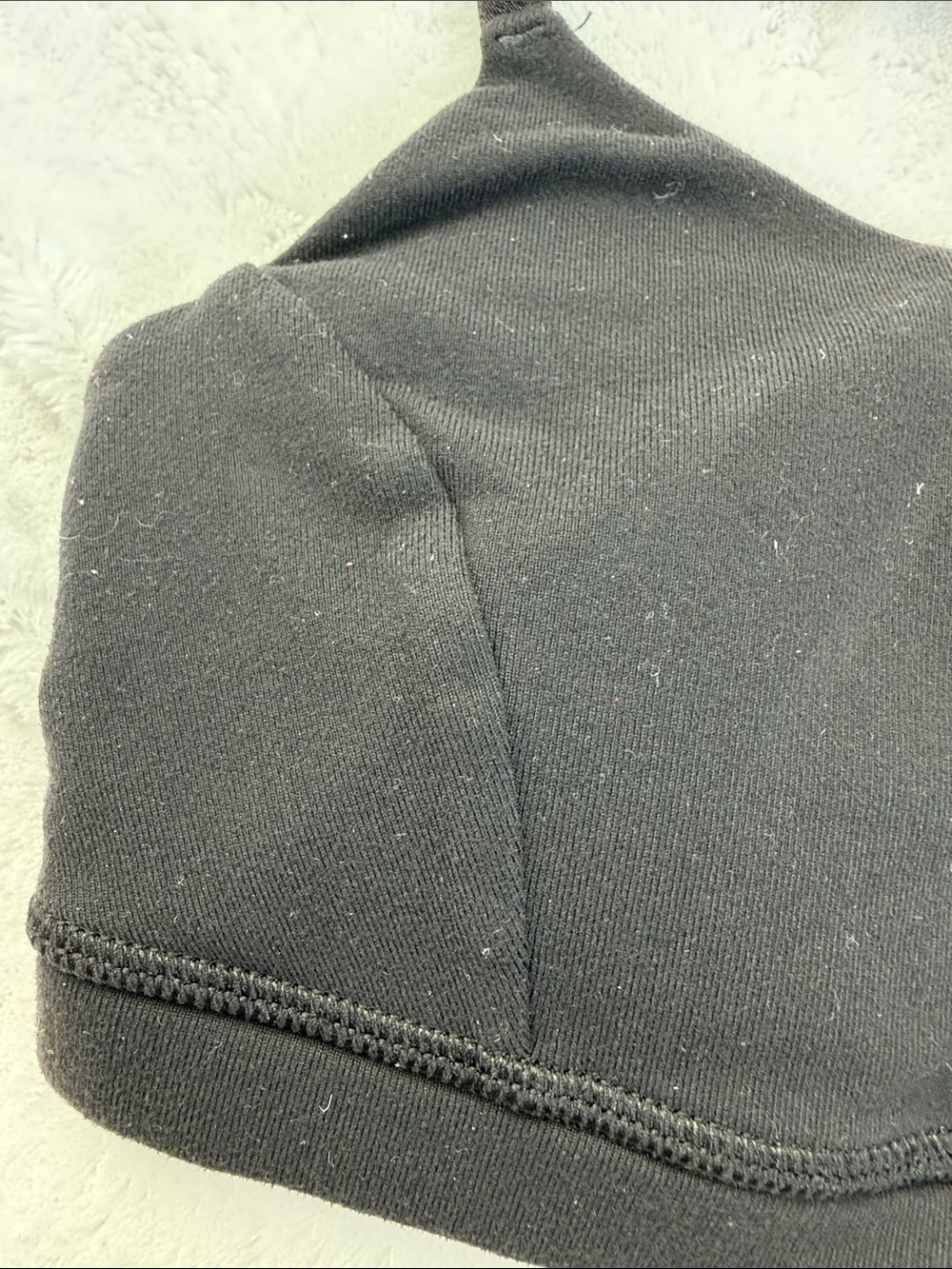 Lululemon True Self Bra II Black Macrame Racerback Size 6 - Picture 9 of 9